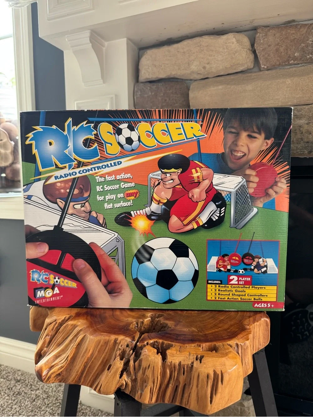MGA RC Soccer Radio-Control Tabletop Game – New & Sealed (1998)